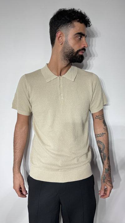 POLO COMFY BEIGE