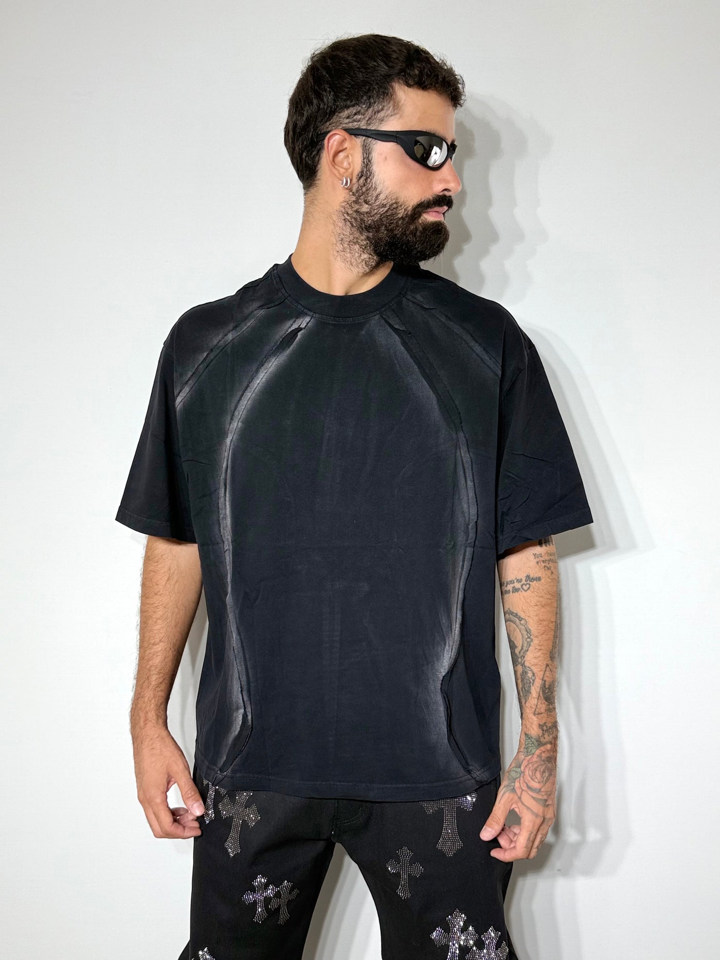 T shirt insertblack