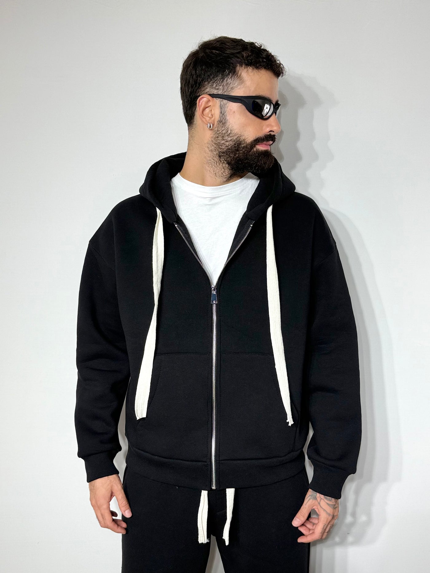 Tracksuit zipblack