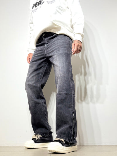Flare undzip grey