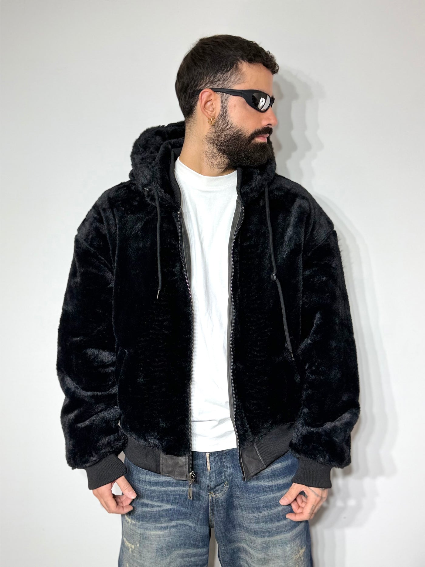 Pelliccia reversibile premium