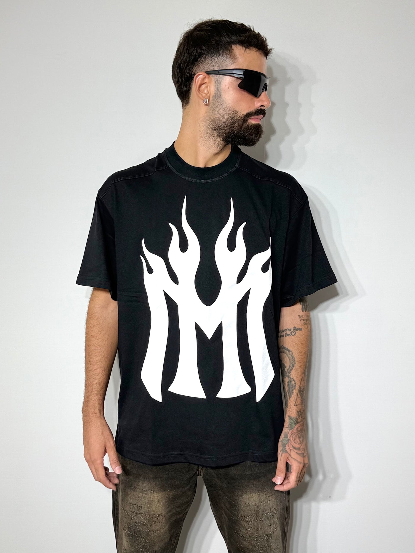 T shirt dependenci flam