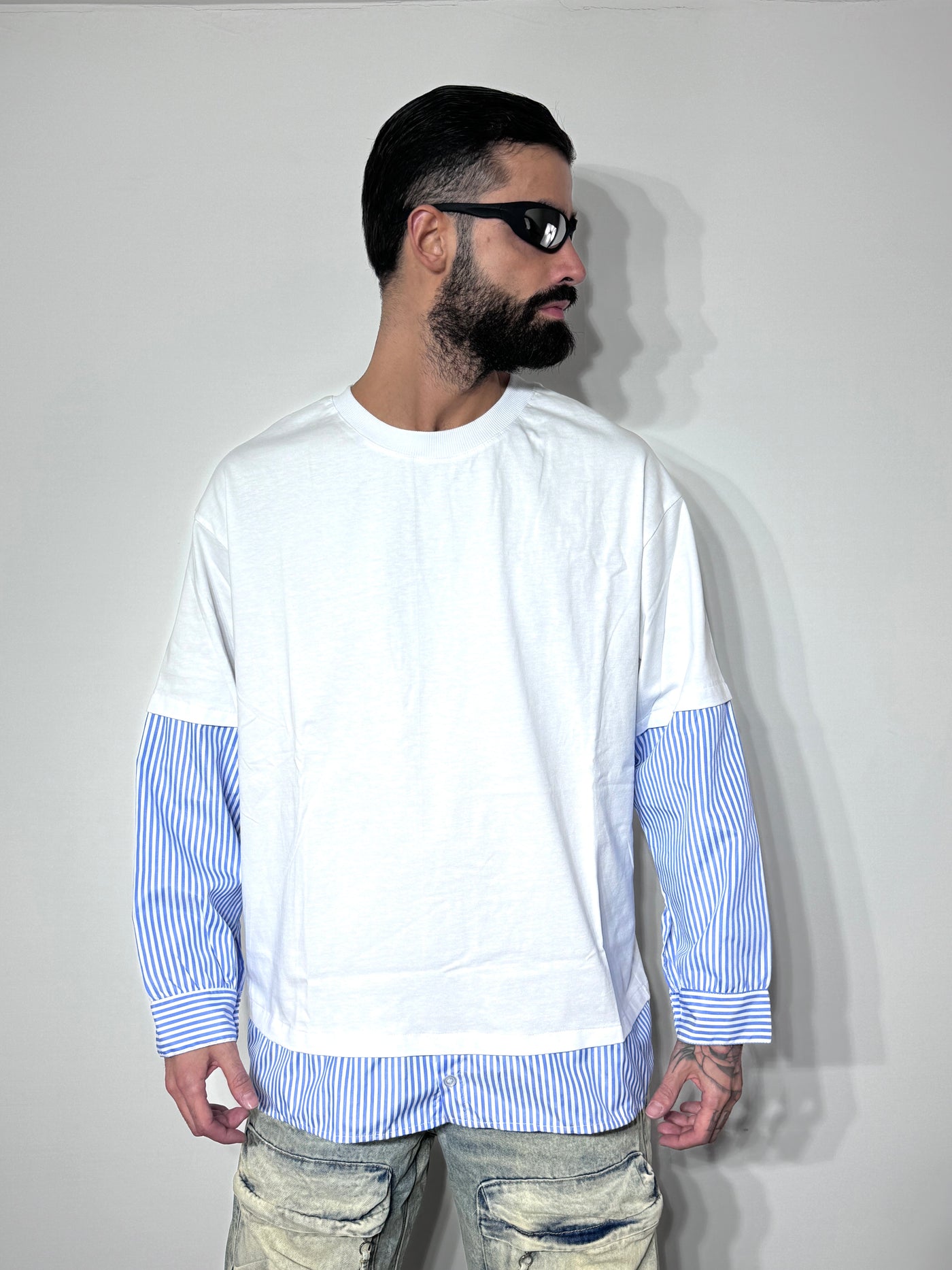 T SHIRT MIXWHITE