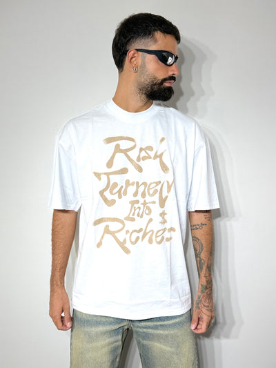 T shirt riskwhite