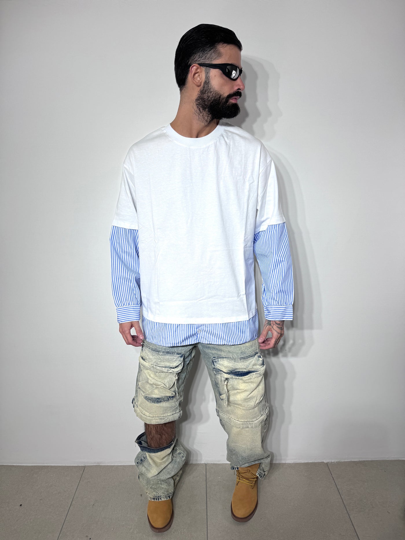 T SHIRT MIXWHITE