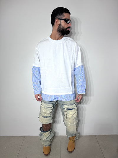 T SHIRT MIXWHITE