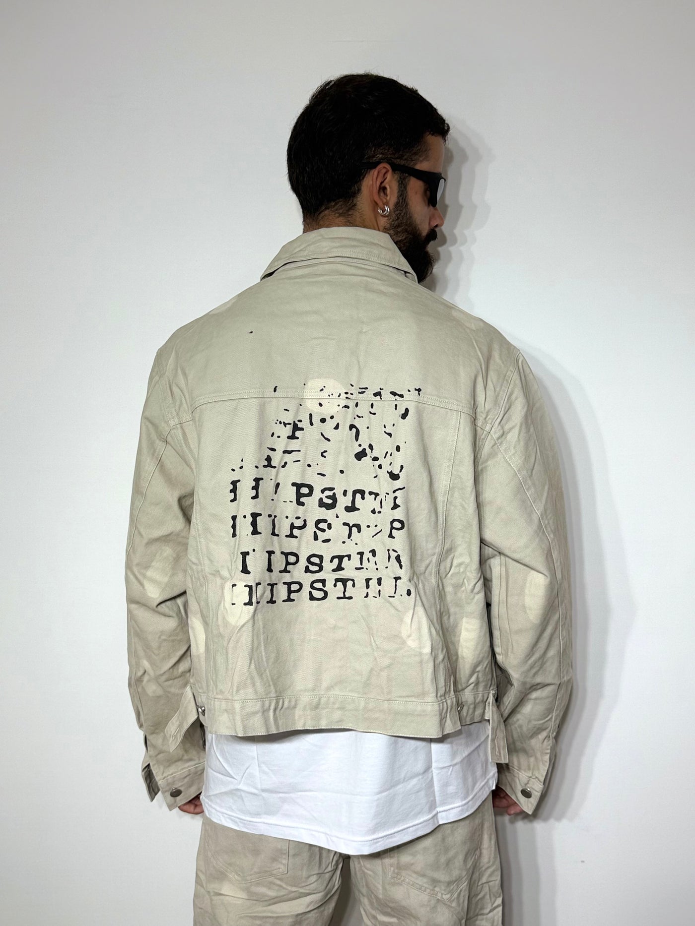 Coordset letterbeige