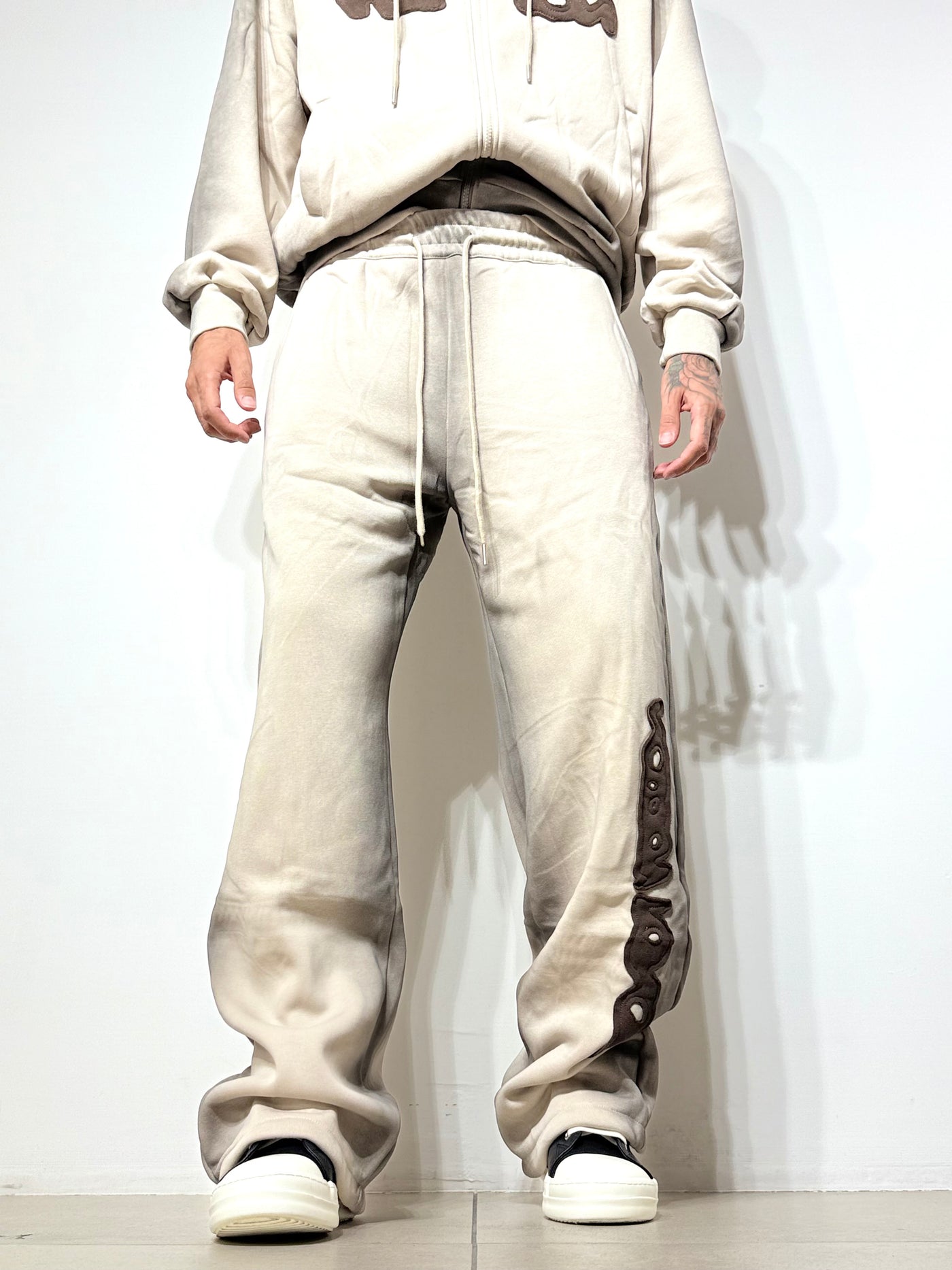 Tracksuit patchbeige