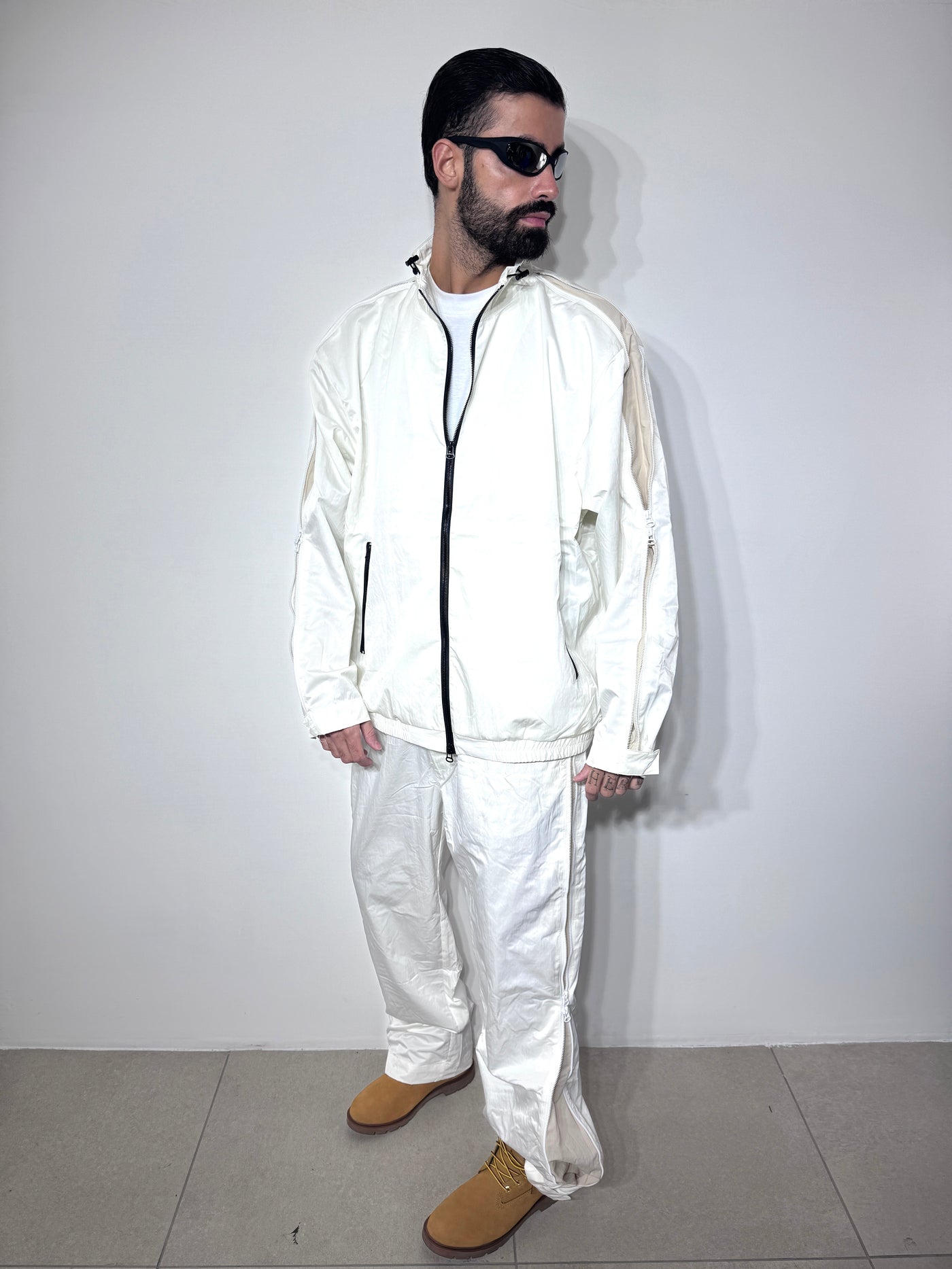 TRACKSUIT ZIPWHITE