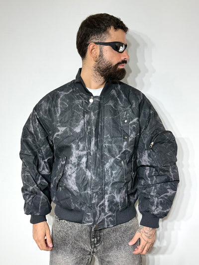 Bomber marbleblack
