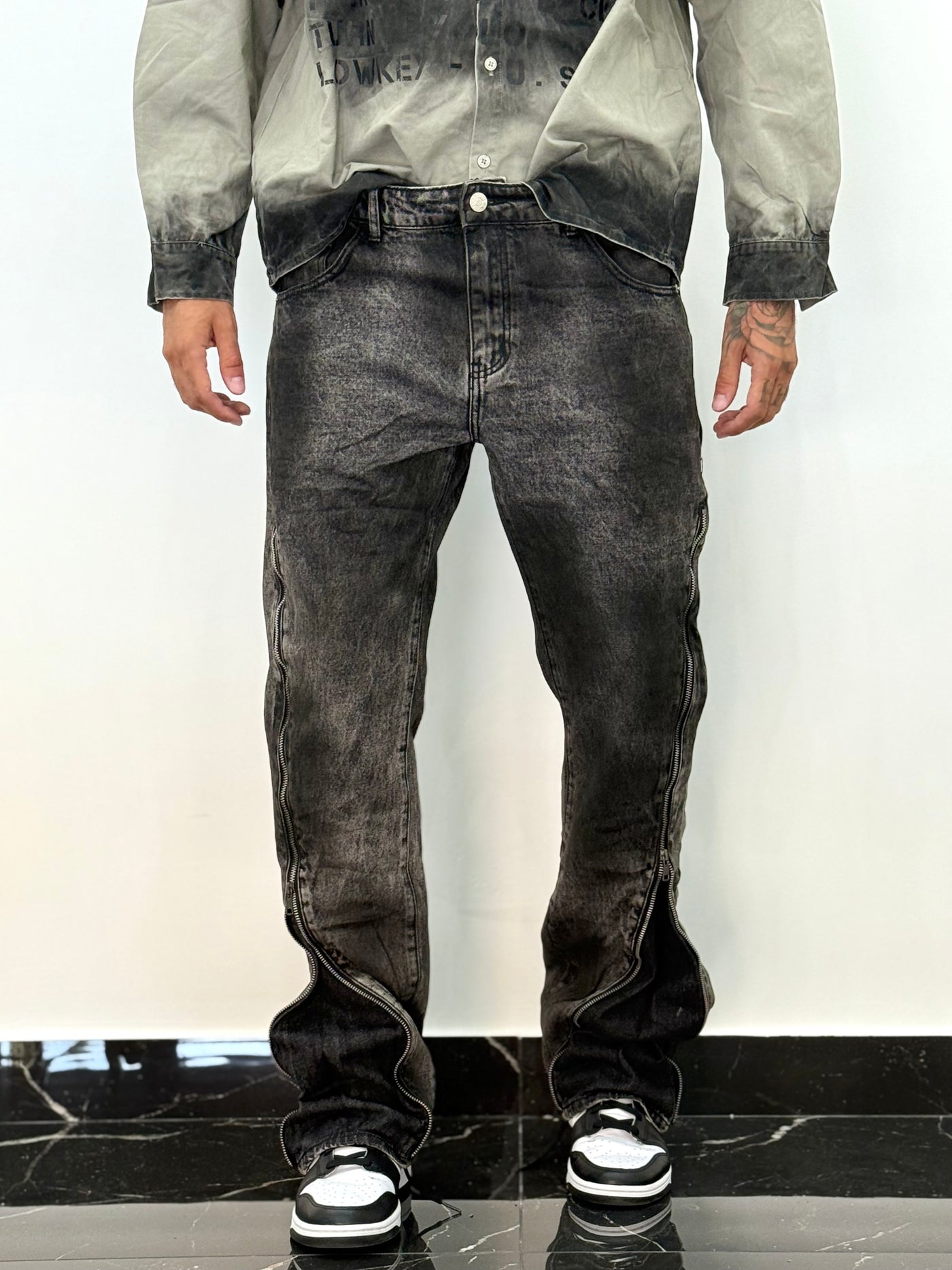 Flare stainzip