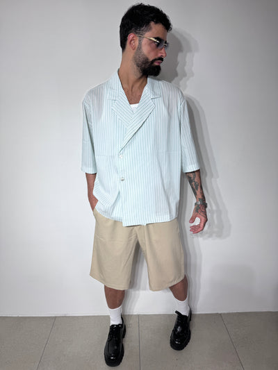 CAMICIA DOPPIOPETTO WHITE GREEN
