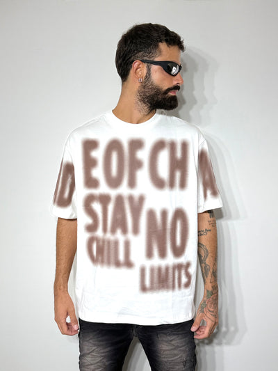 T shirt letterwhite