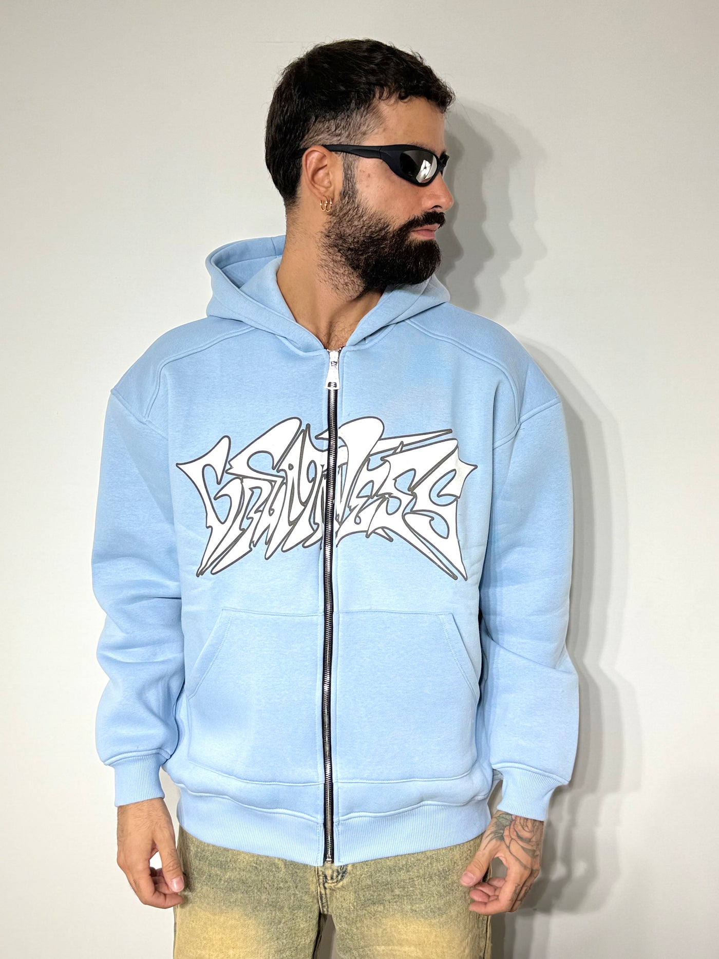 Felpa hustle sky
