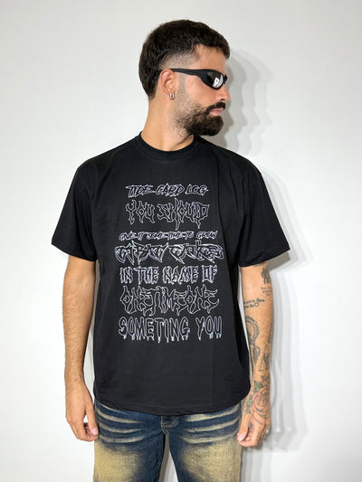 T shirt cardblack