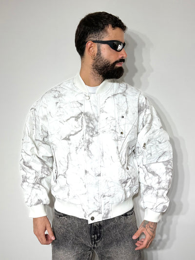 Bomber marblewhite