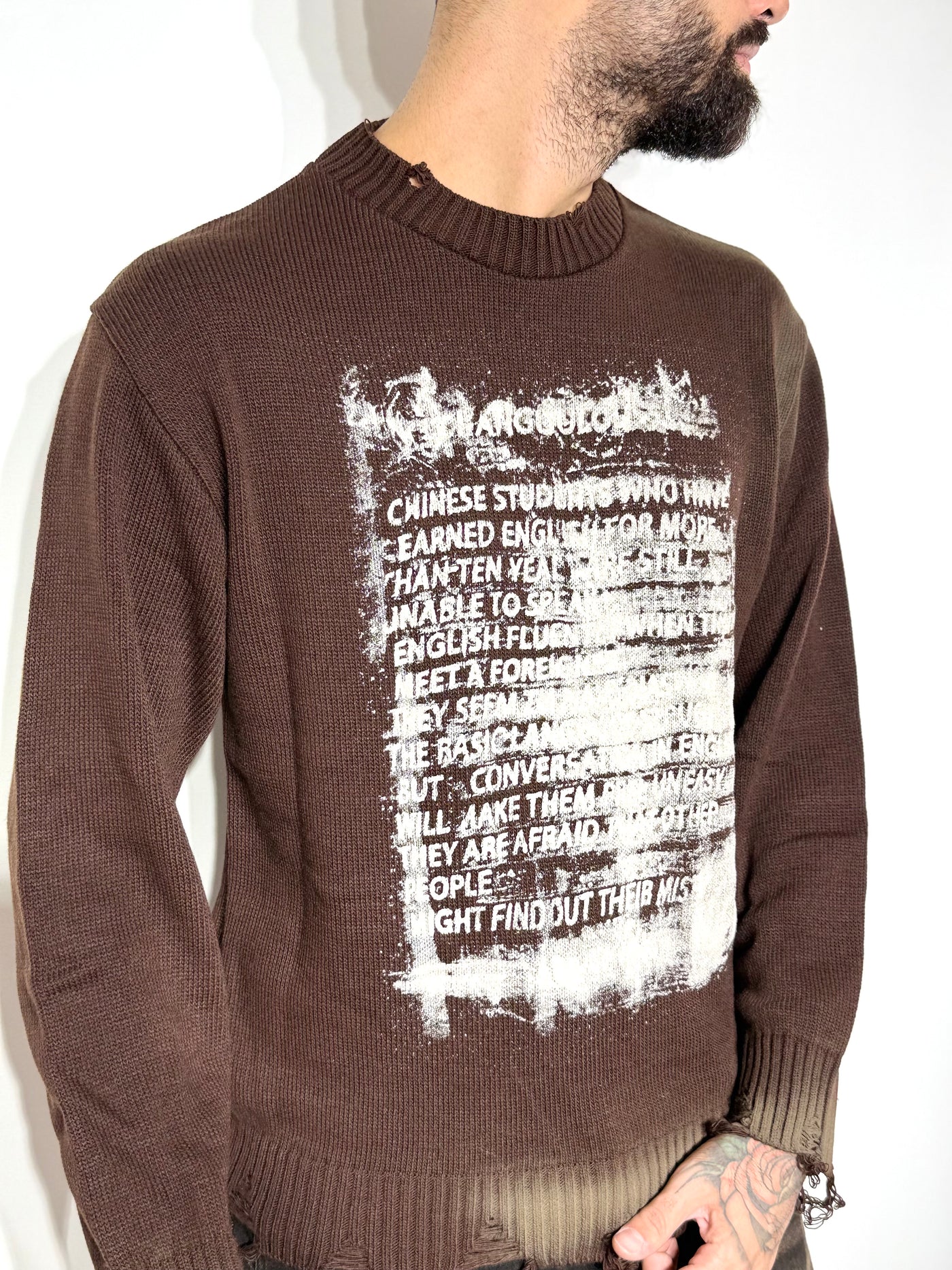 Pull letterbrown
