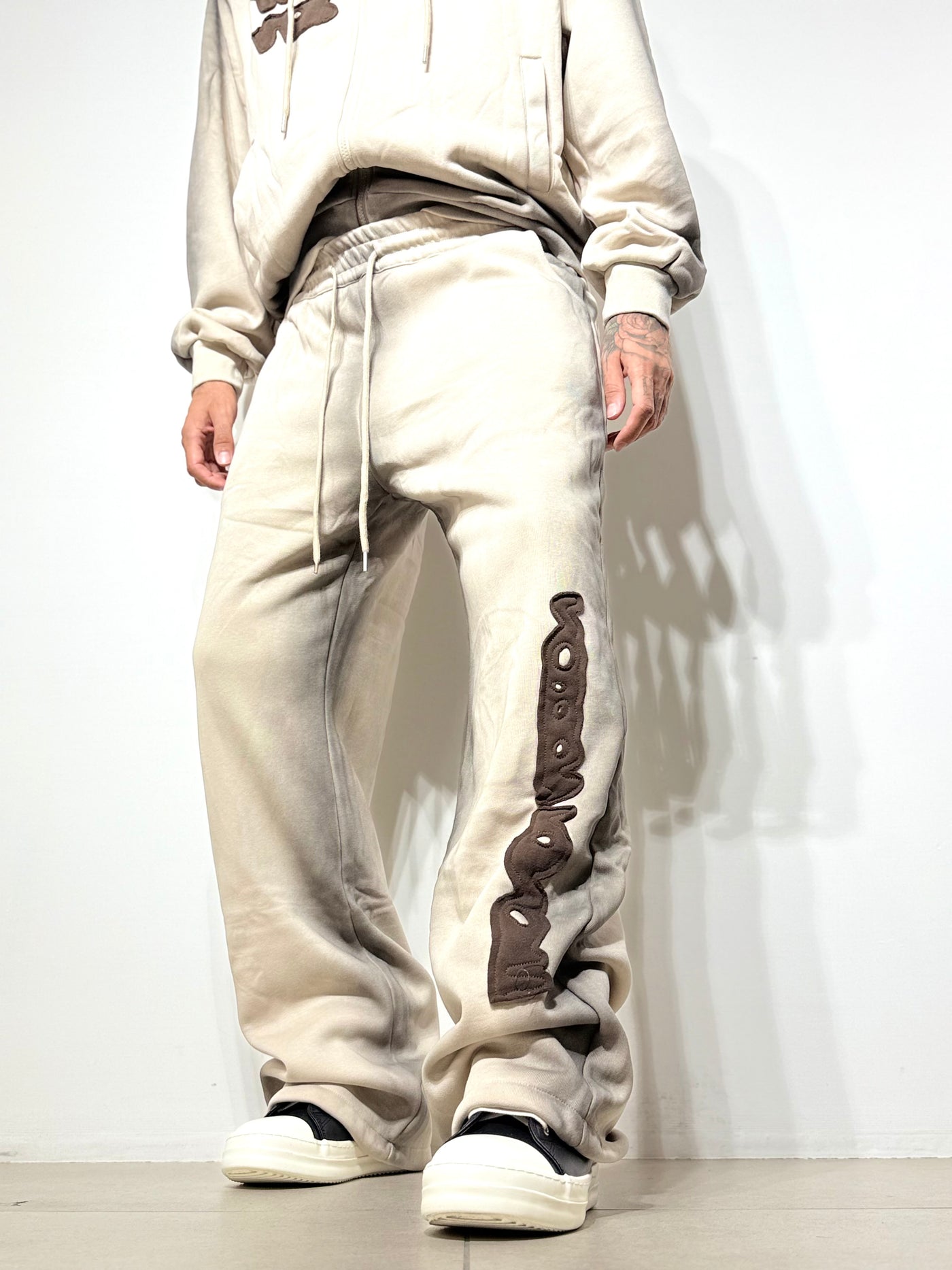 Tracksuit patchbeige