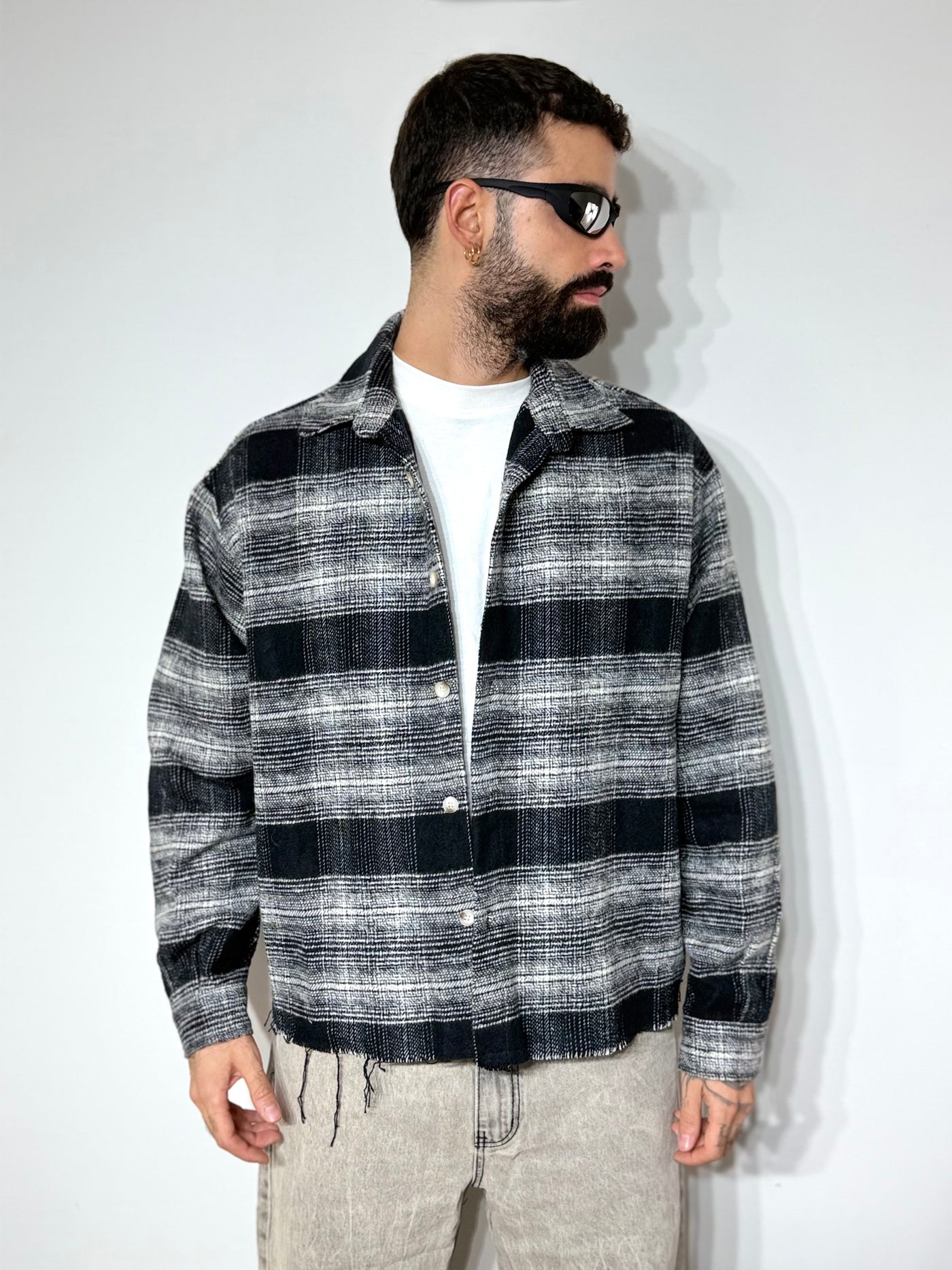 Camicia flanella black