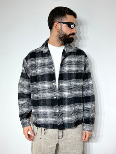 Camicia flanella black