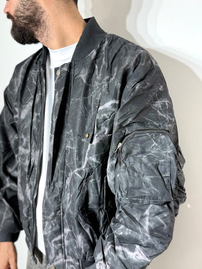 Bomber marbleblack