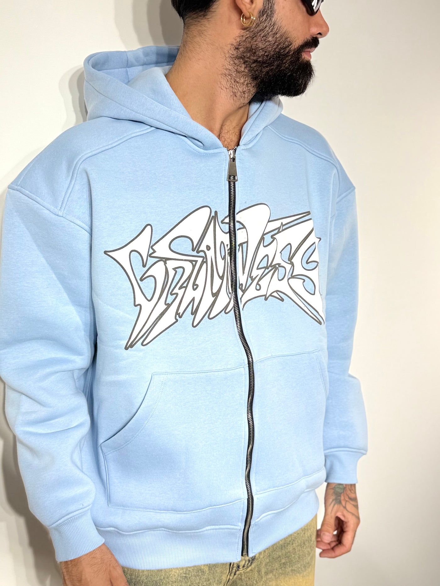 Felpa hustle sky