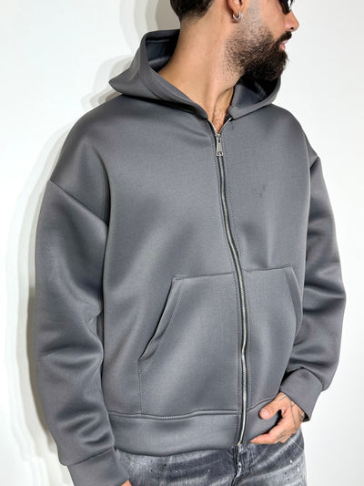 Felpa scuba grey