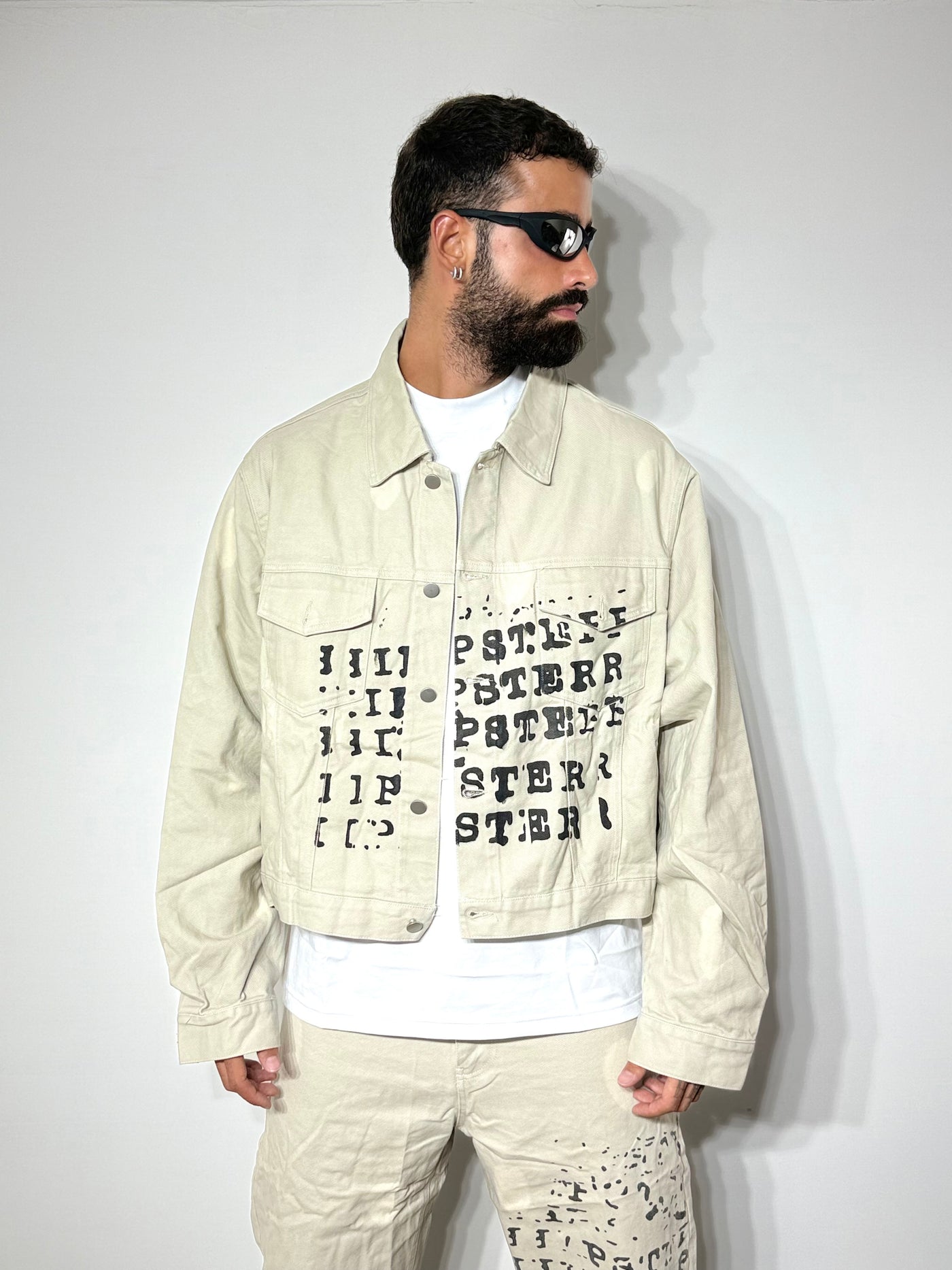 Coordset letterbeige