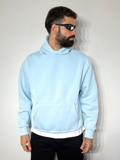 Felpa boxy sky