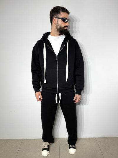 Tracksuit zipblack
