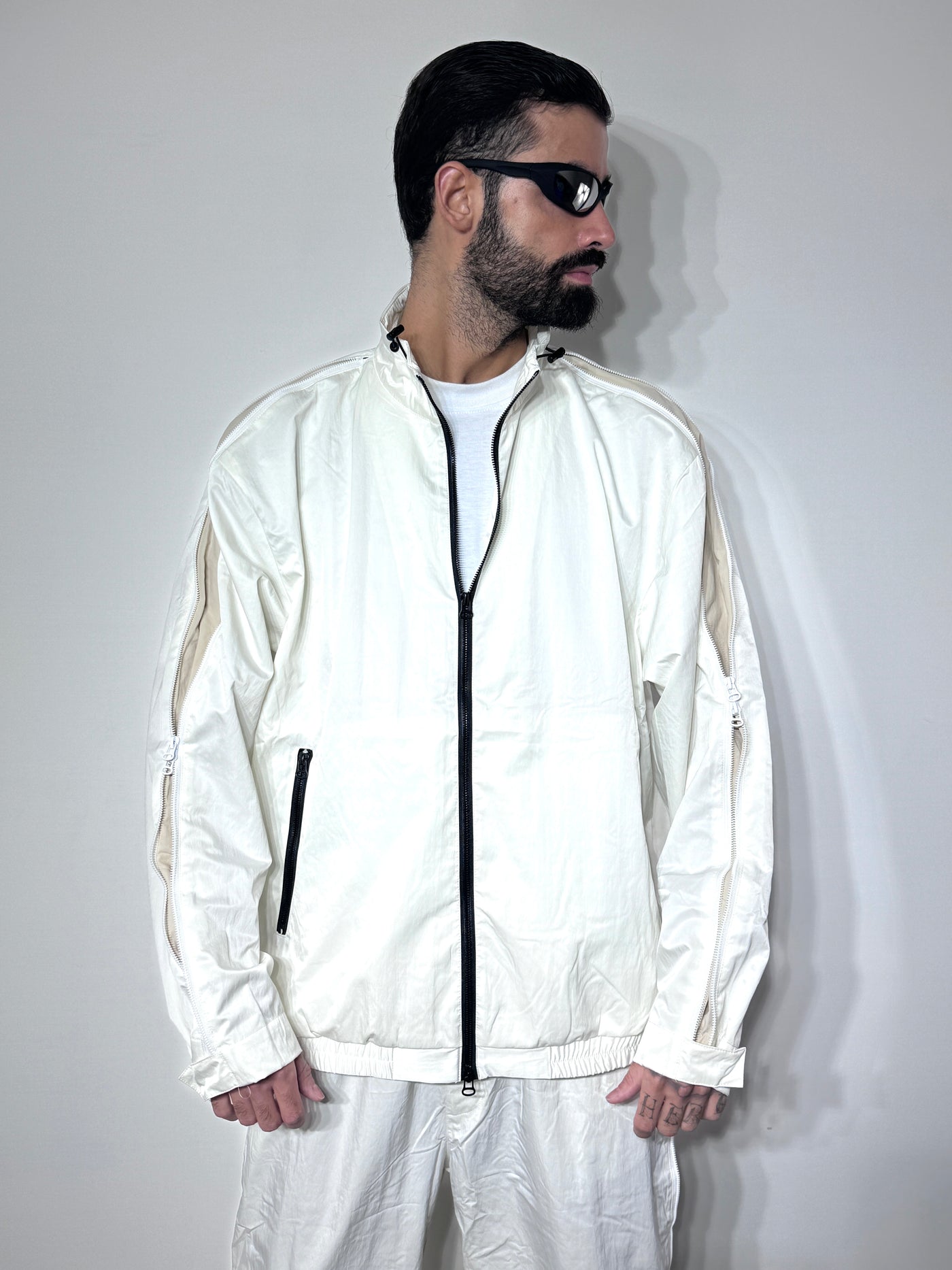 TRACKSUIT ZIPWHITE
