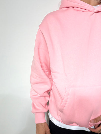 Felpa boxy pink