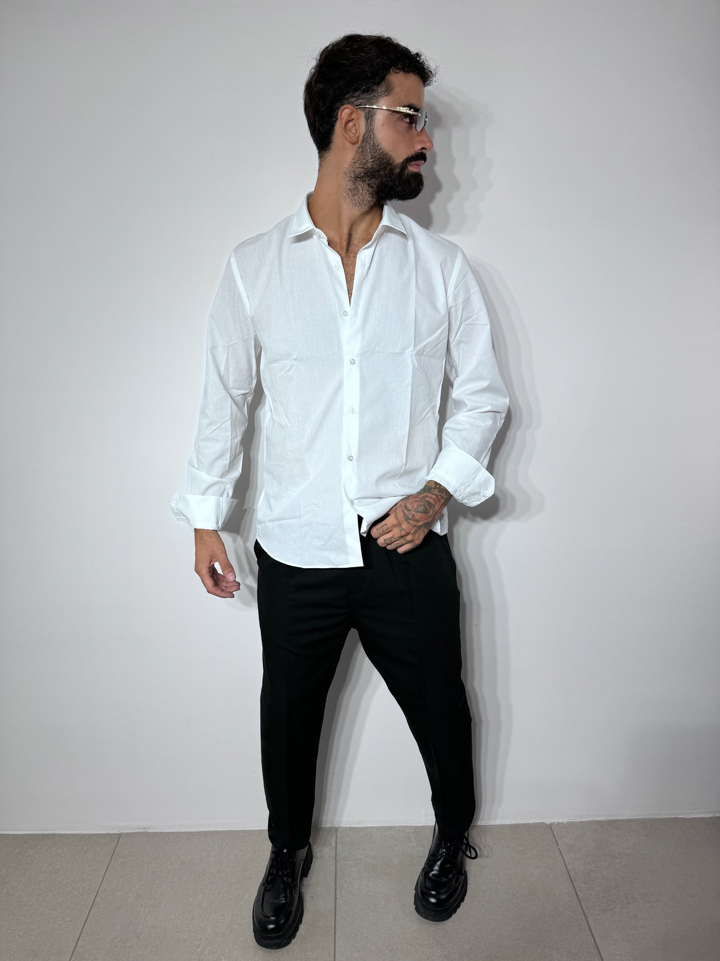 CAMICIA BASIC WHITE