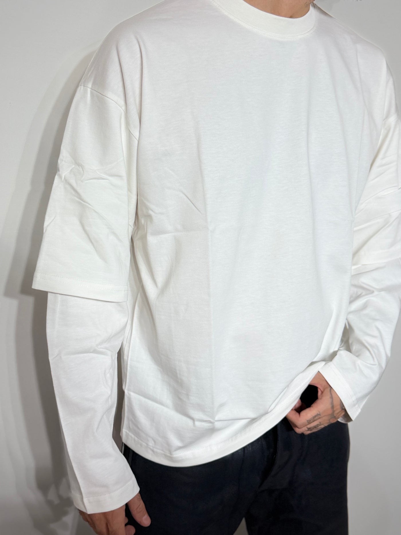 Longsleeve white