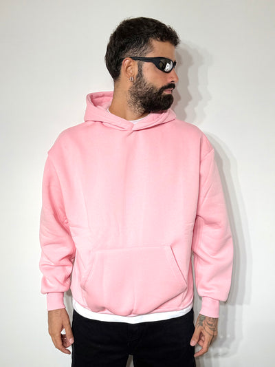 Felpa boxy pink