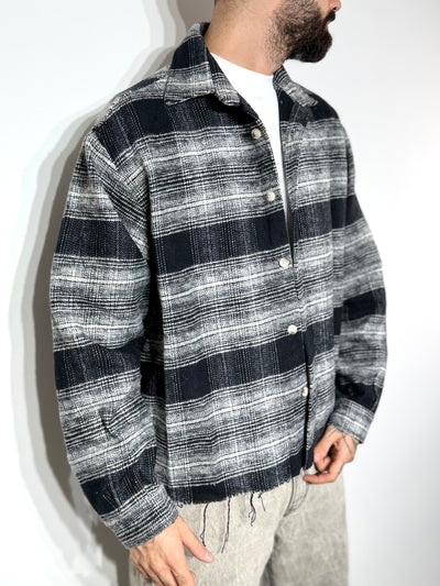 Camicia flanella black