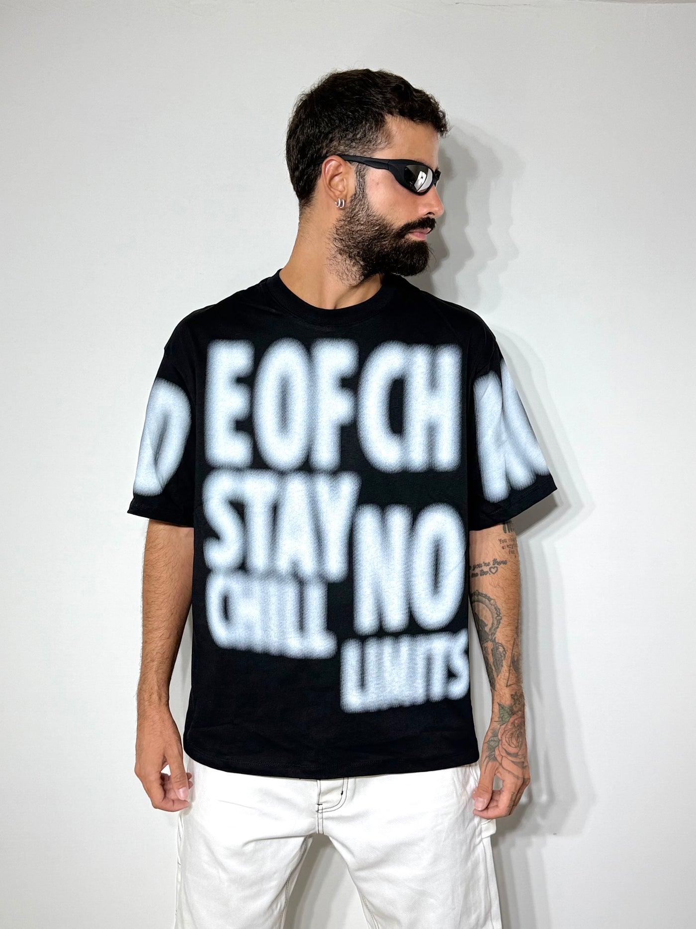 T shirt letterblack