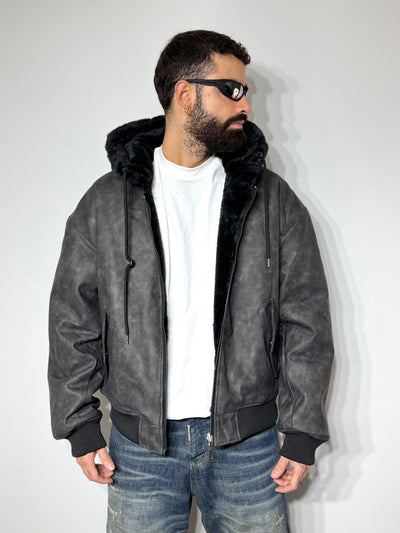 Pelliccia reversibile premium