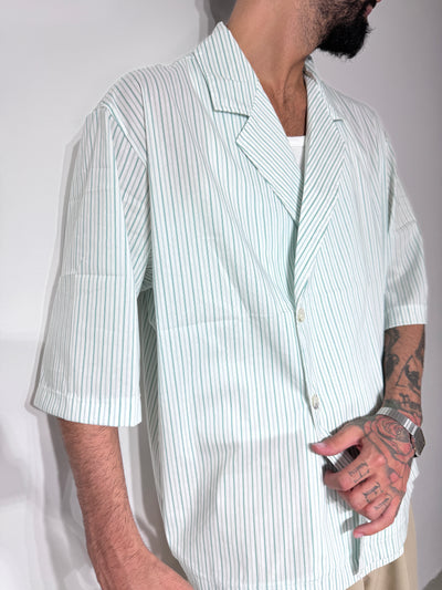 CAMICIA DOPPIOPETTO WHITE GREEN