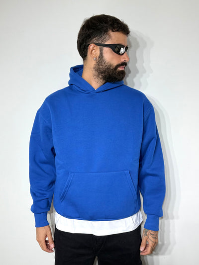 Felpa boxy royal
