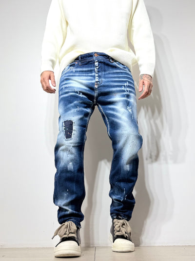 Jeans cianopatch