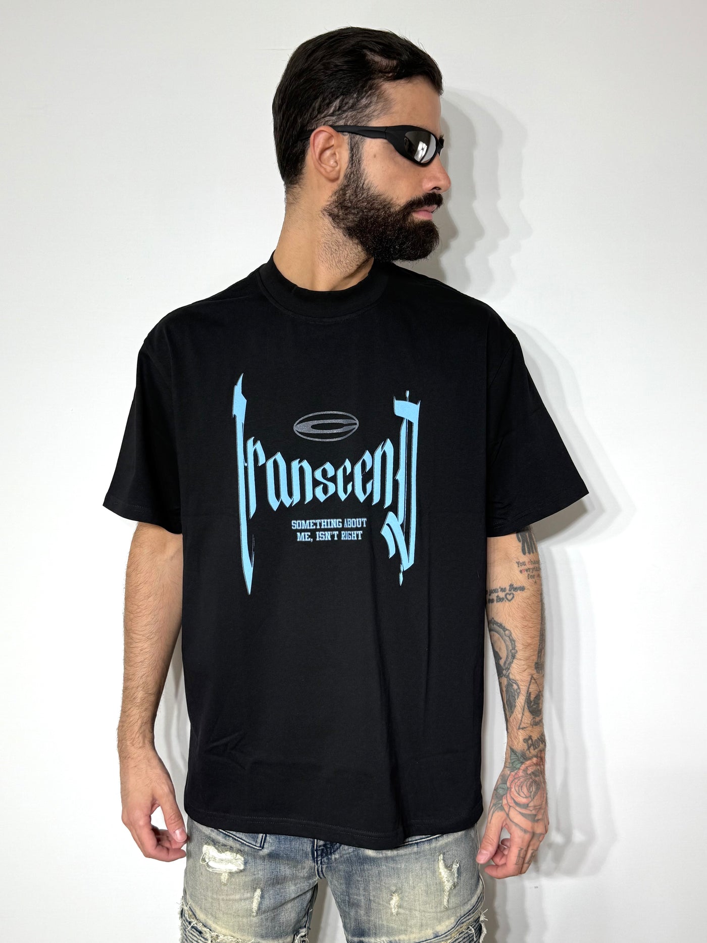 T SHIRT C BLACK